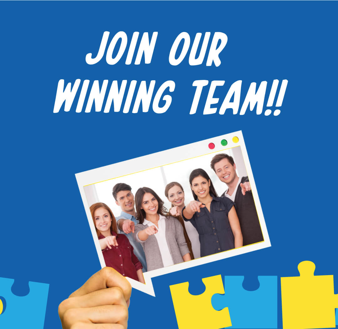 Join Our Winning Team Join Our Winning Team